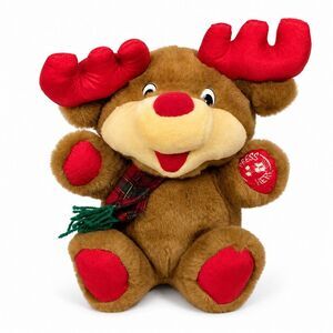 Musical Reindeer Plush Christmas Stuffed Animal
